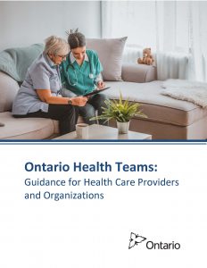 Guidance for Health Care Providers Cover