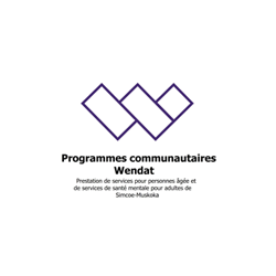 Programmes communautaires Wendat logo
